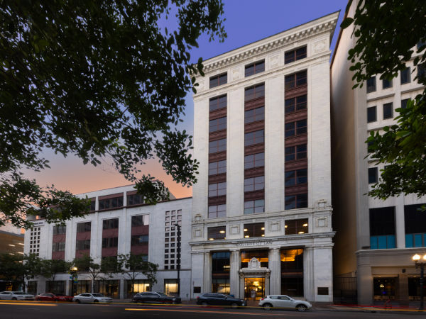 College of Law building facade, Jacksonville, FL
