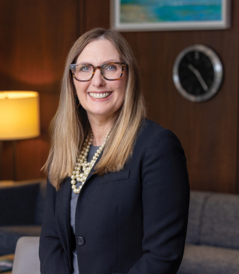Portrait of Lisa A. Sutherland, Ph.D., Interim Dean, Davis College of Business & Technology