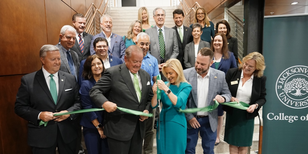 College of Law ribbon cutting