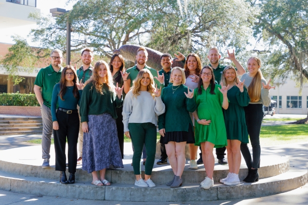 Group photos of the Admissions Counselors. 