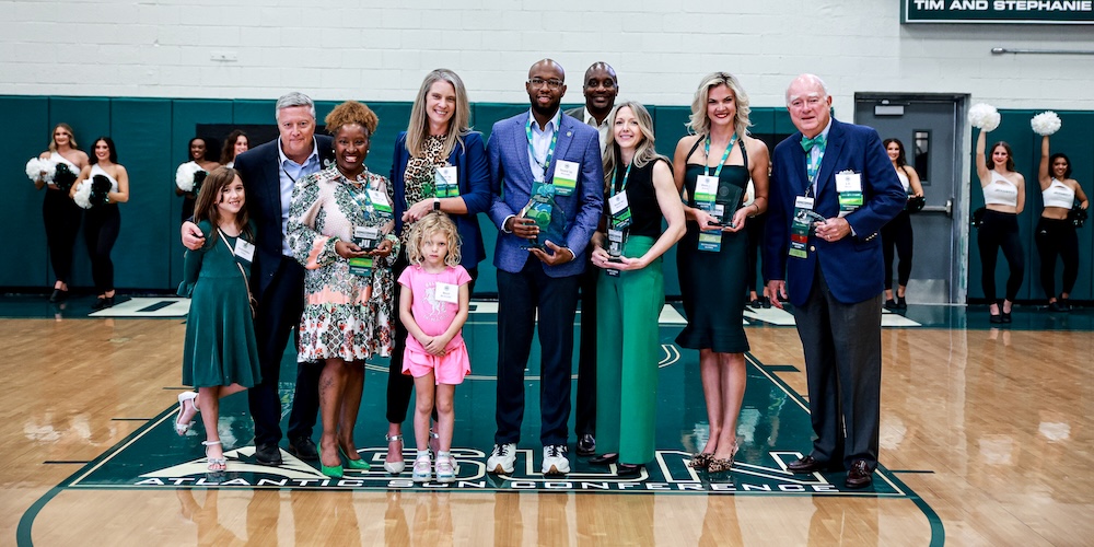 2025 Alumni awardees at Homecoming